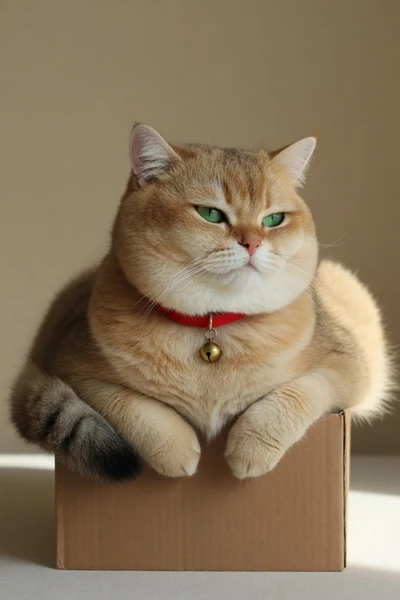 AI-generated Mochi in the Box King look.