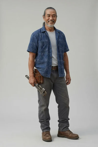 AI-generated Uncle Hock in the Pipe Fitter look.