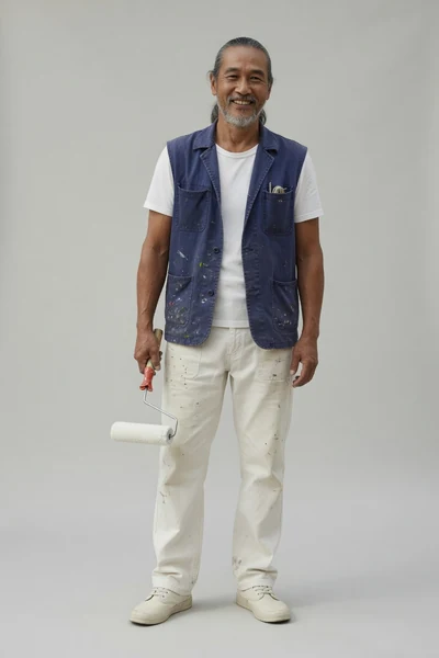 AI-generated Uncle Hock in the Painter look.